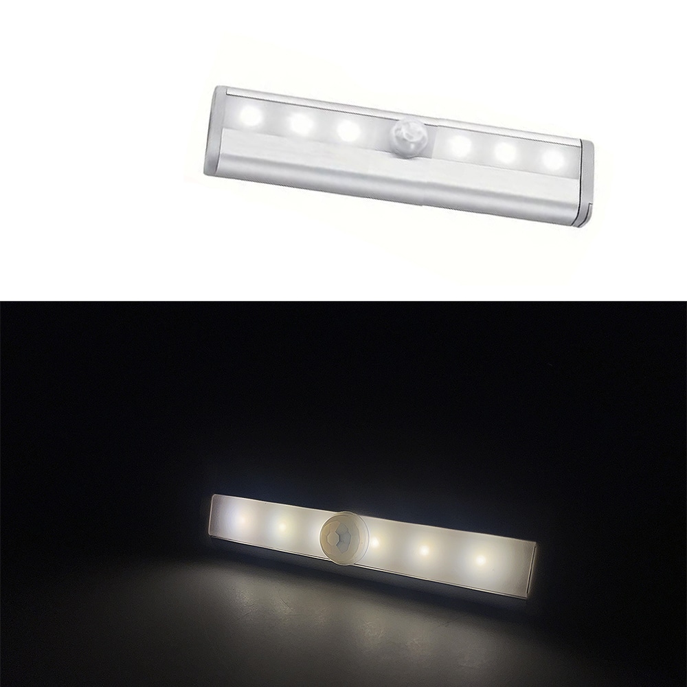 LED skabslampe m/sensor - varm hvid - 200 Lumen