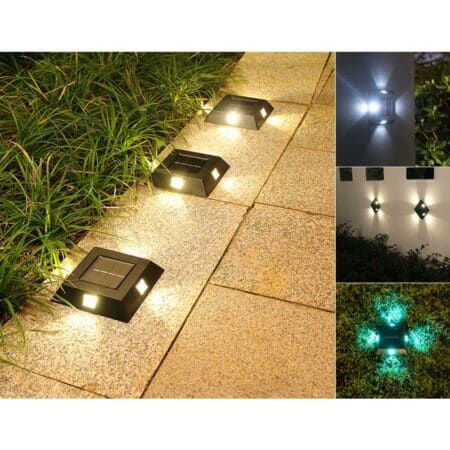 LED-solcelle lampe - dekorations- have/væglampe