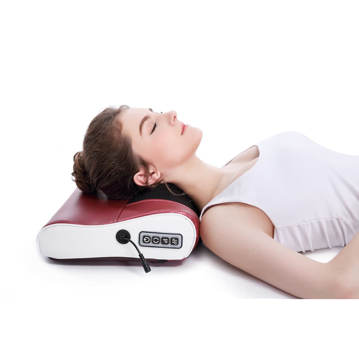 5: Massagepude med 3D-massage design og 20 massagekugler