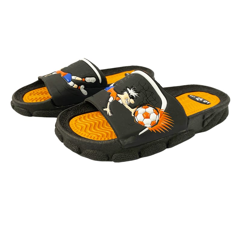 sandaler fodbold orange