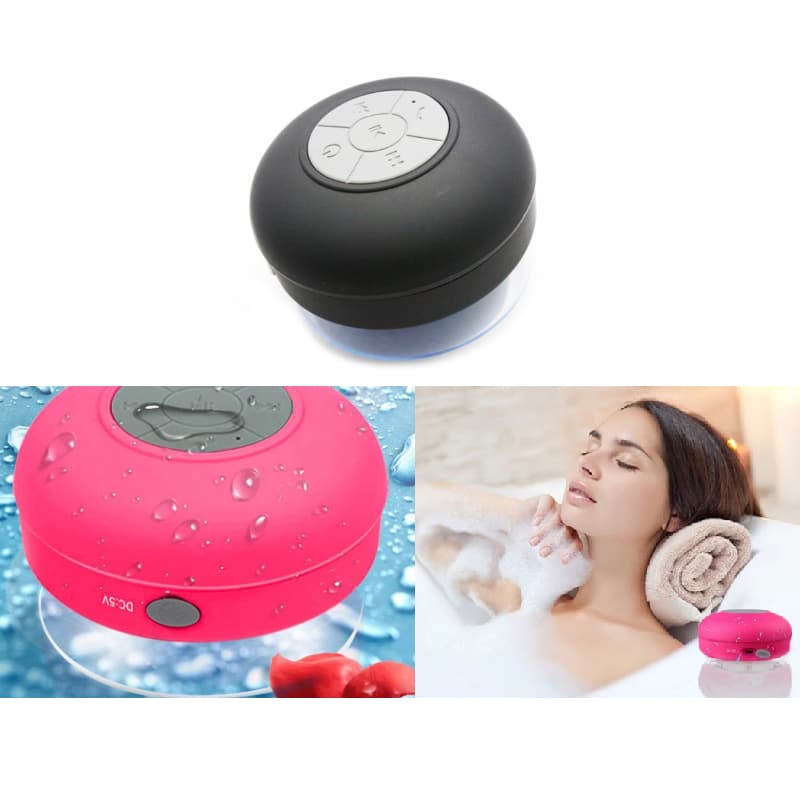 Vandtæt Bluetooth Højtaler med sugekop til badet m.v.