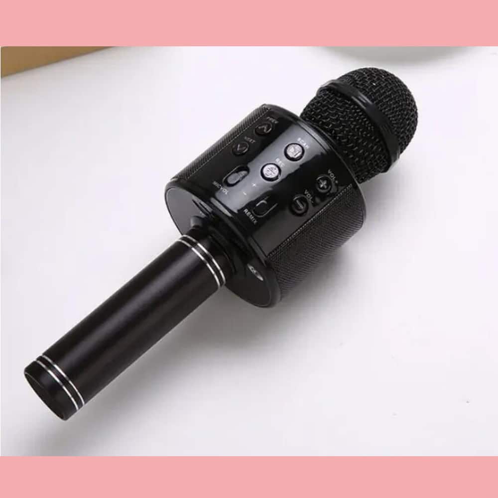Karaoke Mikrofon m/Bluetooth & Højttaler