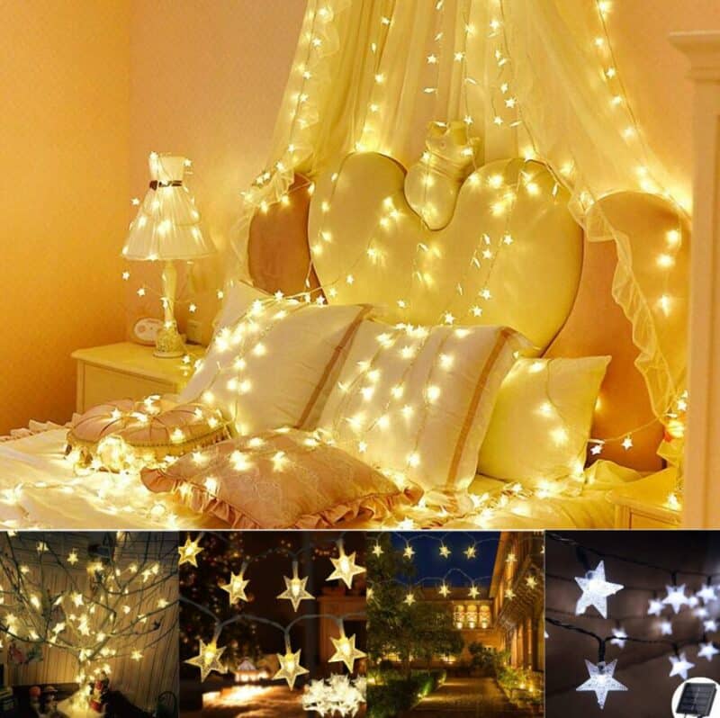 LED Christmas Day Decorative Little Star Light 4