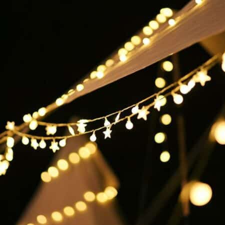 LED Christmas Day Decorative Little Star Light 5