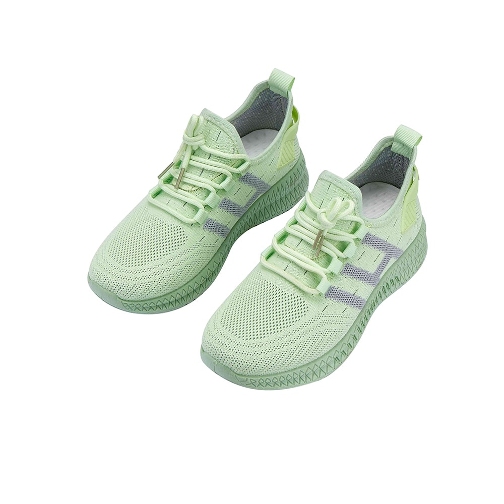 Løbesko/Sneakers til kvinder, åndbare og med optimal støddæmpning - grøn -