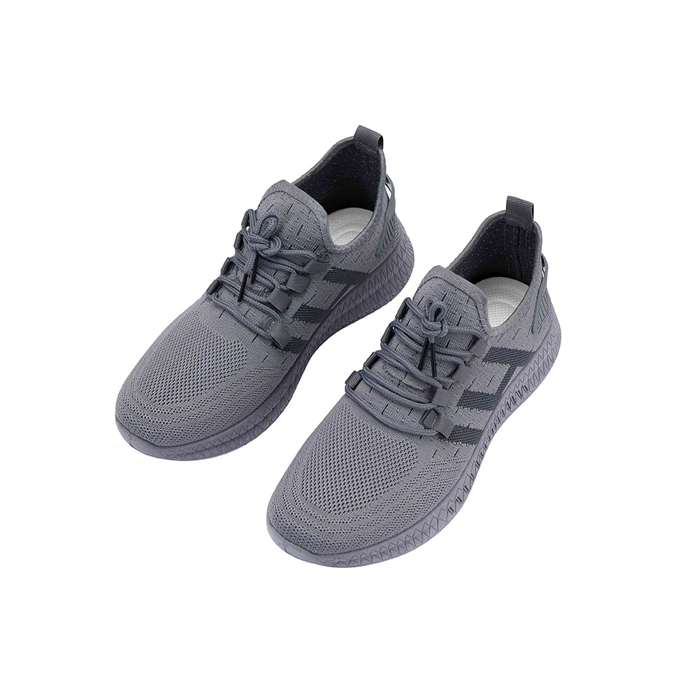 Løbesko/Sneakers til mænd, åndbare og stødabsorberende - grå -