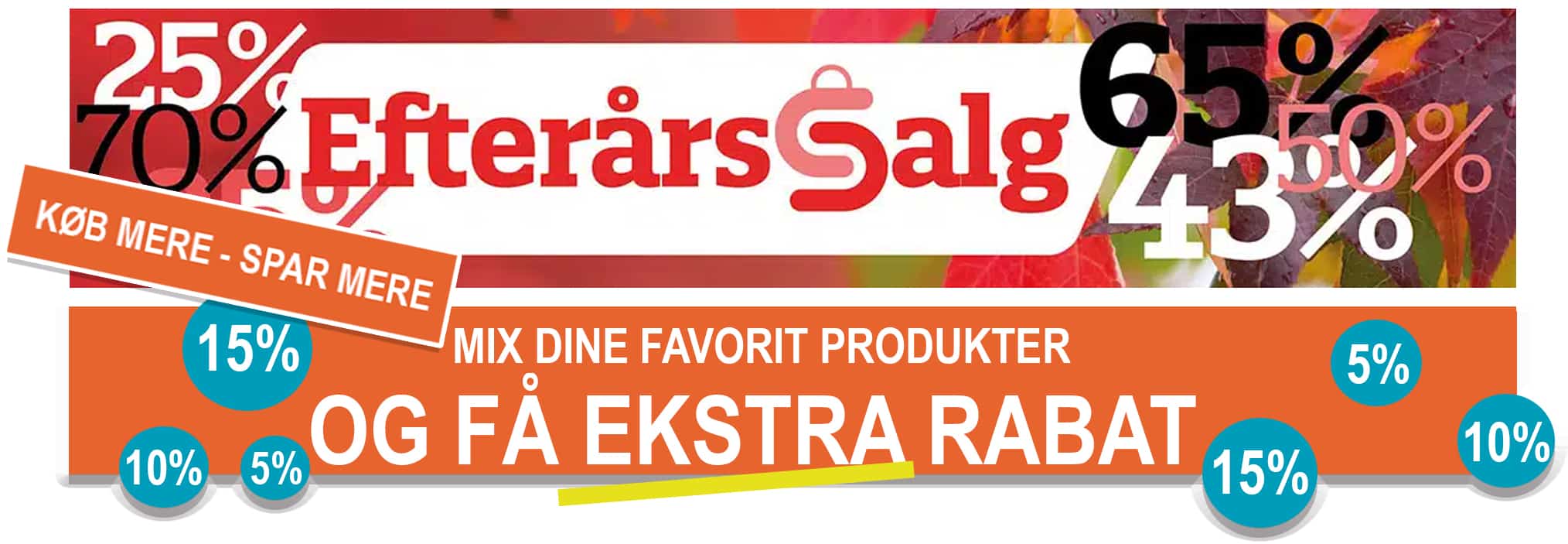 Efterårssalg